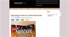 Desktop Screenshot of coffee.yowazzup.com